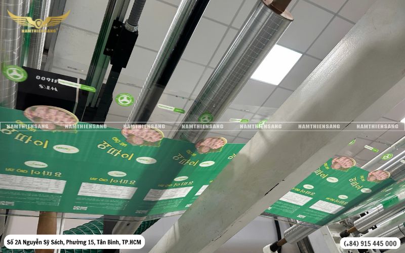 Quy trình in ấn bao pp dệt ghép màng BOPP